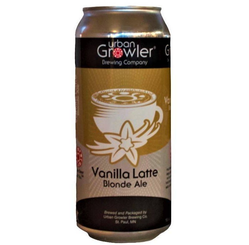 Urban Growler Vanilla Latte Blonde Ale Beer - 4pk/16 fl oz Cans