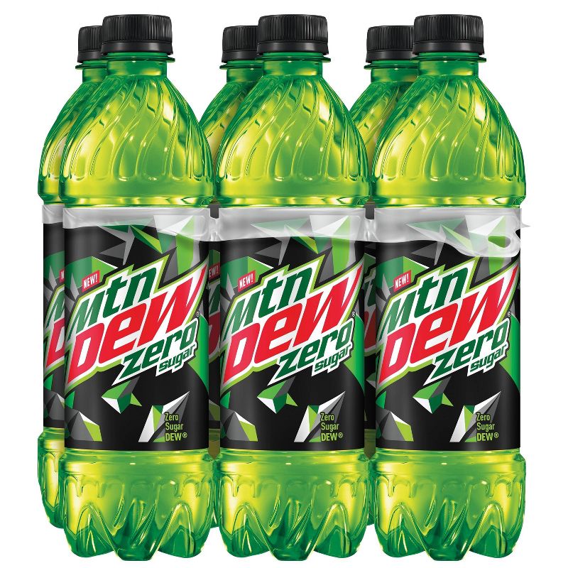 Mountain Dew Zero Sugar - 6pk/16.9 fl oz Bottles