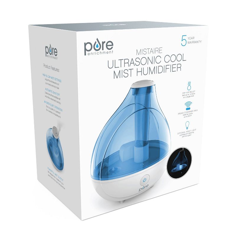 Pure Enrichment Large Ultrasonic Cool Mist Humidifier