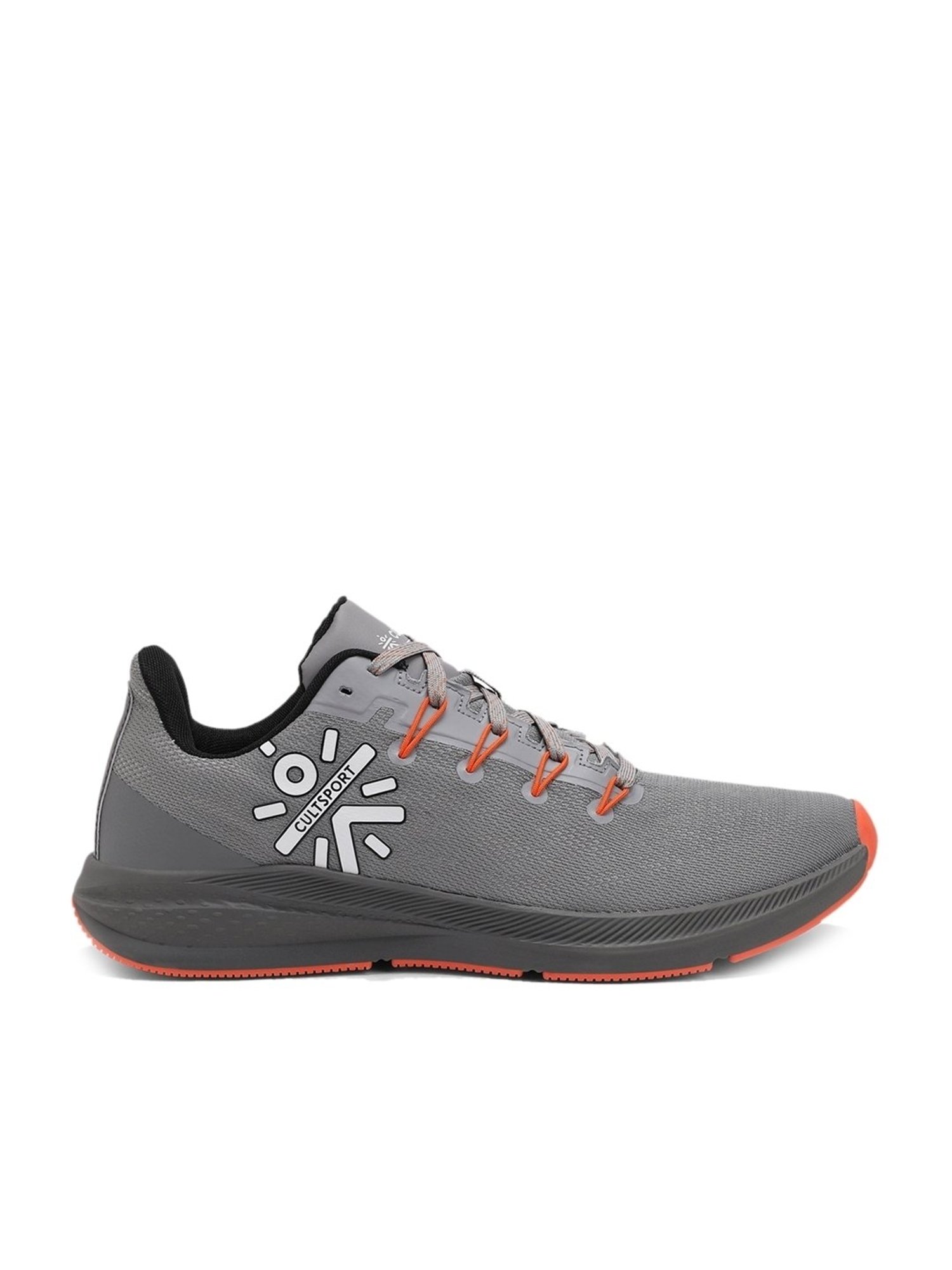 Cultsport Men's Firebird Grey Running Shoes