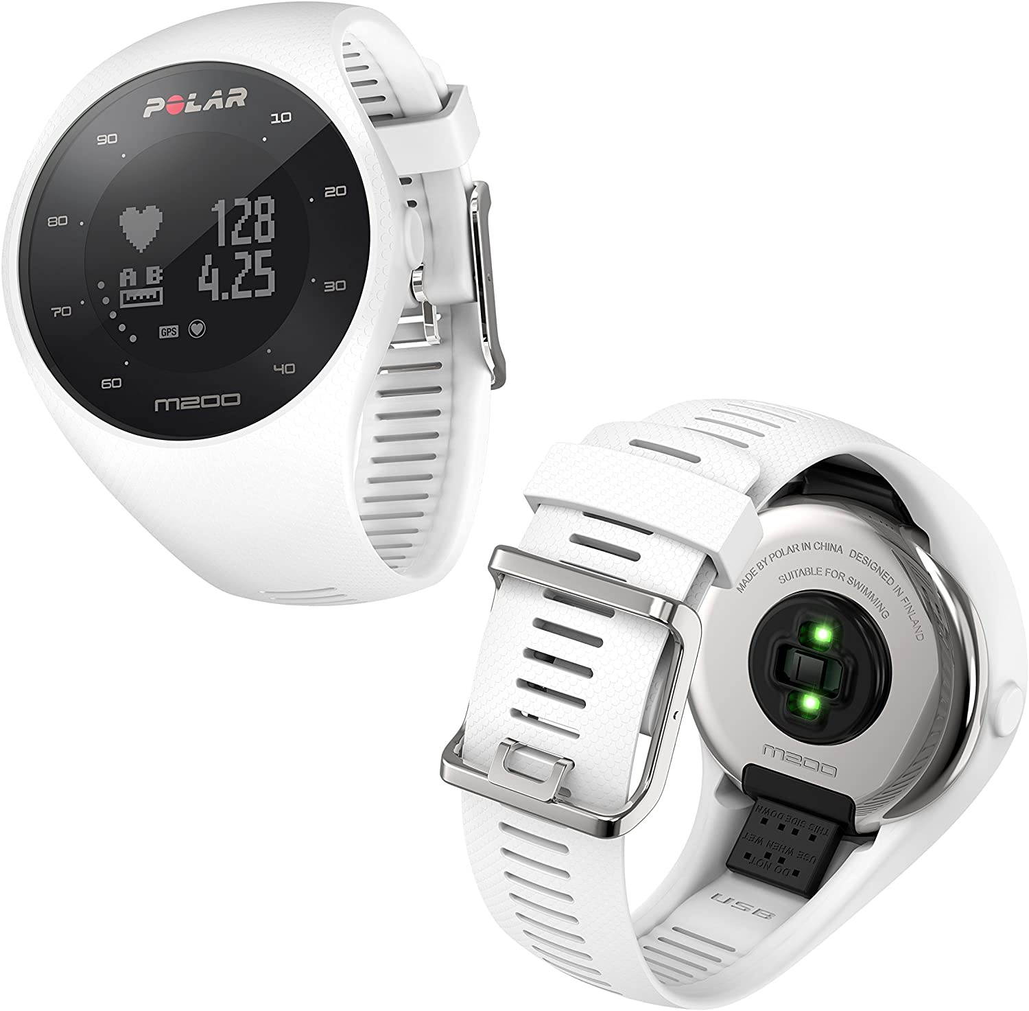 Polar M200 GPS Running Watch with Wrist-Based Heart Rate