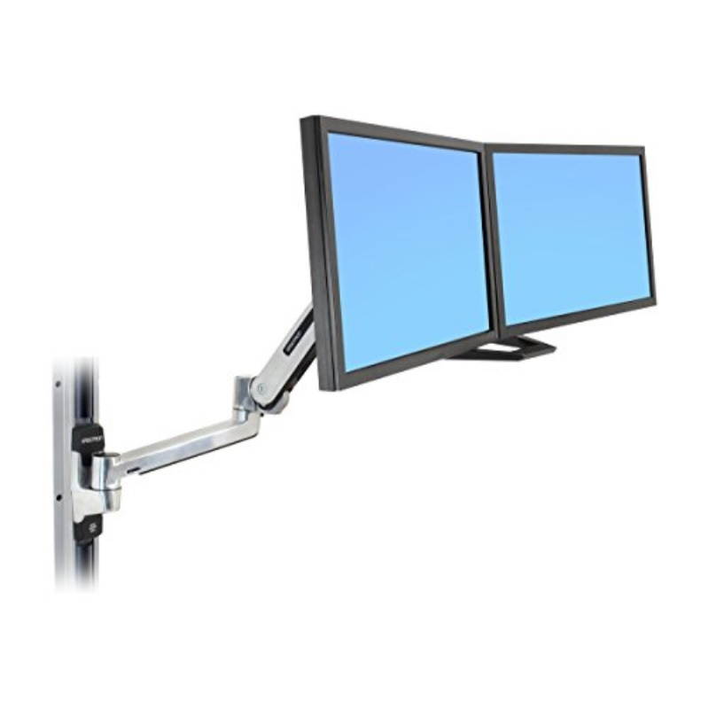 Ergotron Dual Monitor & Handle Kit - Mounting Kit