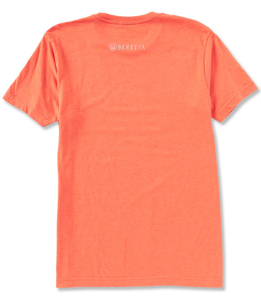 Beretta Distressed Graphic Trident Logo Short-Sleeve Tee