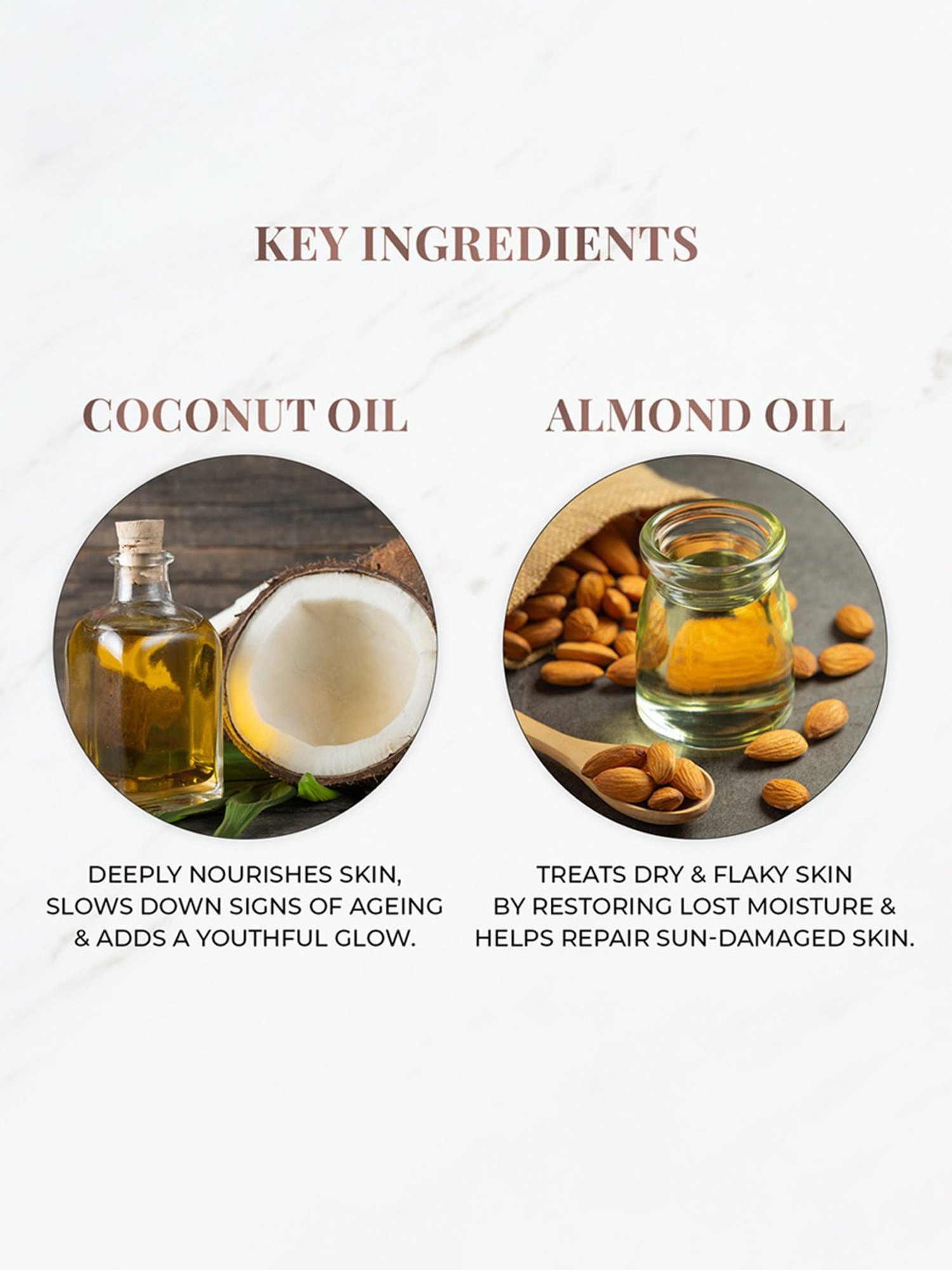 JUST HERBS Coconut + Almond Nourishing Body Milk - 300 ml