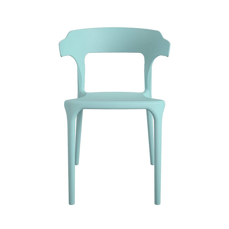Felix 4pk Indoor/Outdoor Stacking Chairs - Aqua Haze - Novogratz