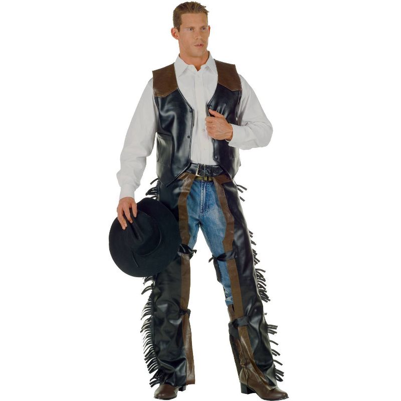 Adult Cowboy Black Halloween Costume