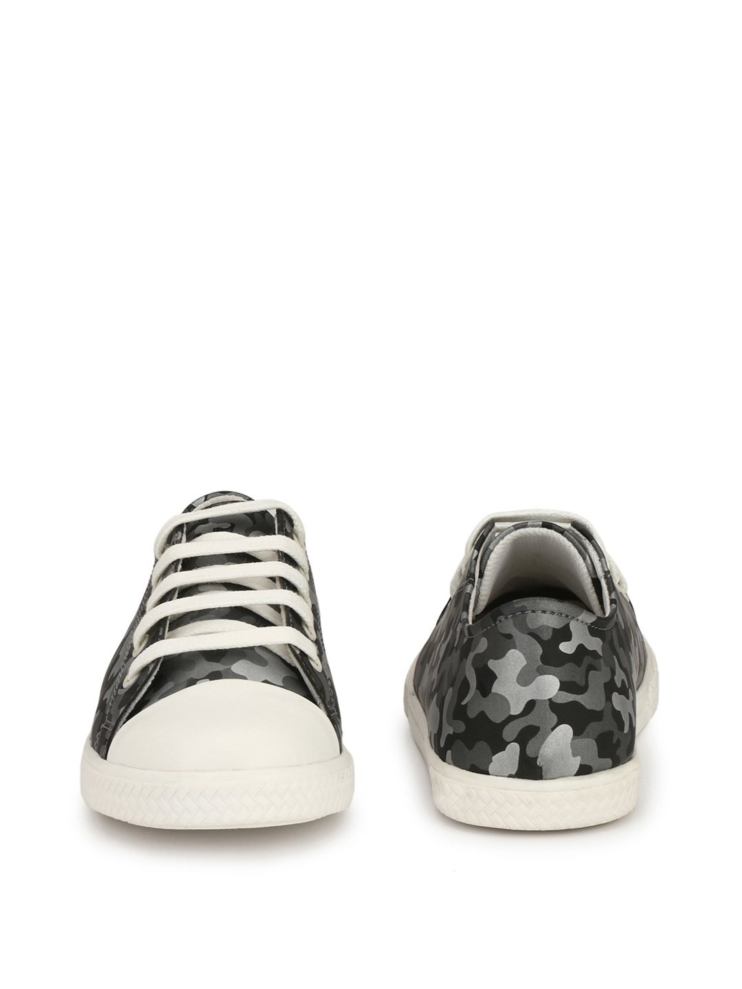 Tuskey Kids Grey Sneakers