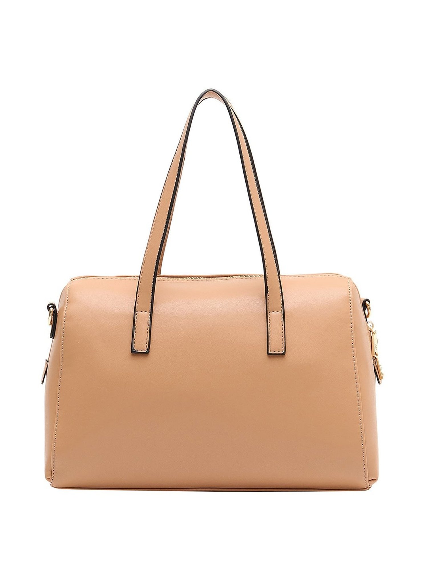 Giordano Blossoms 2020 Tan Textured Medium Handbag