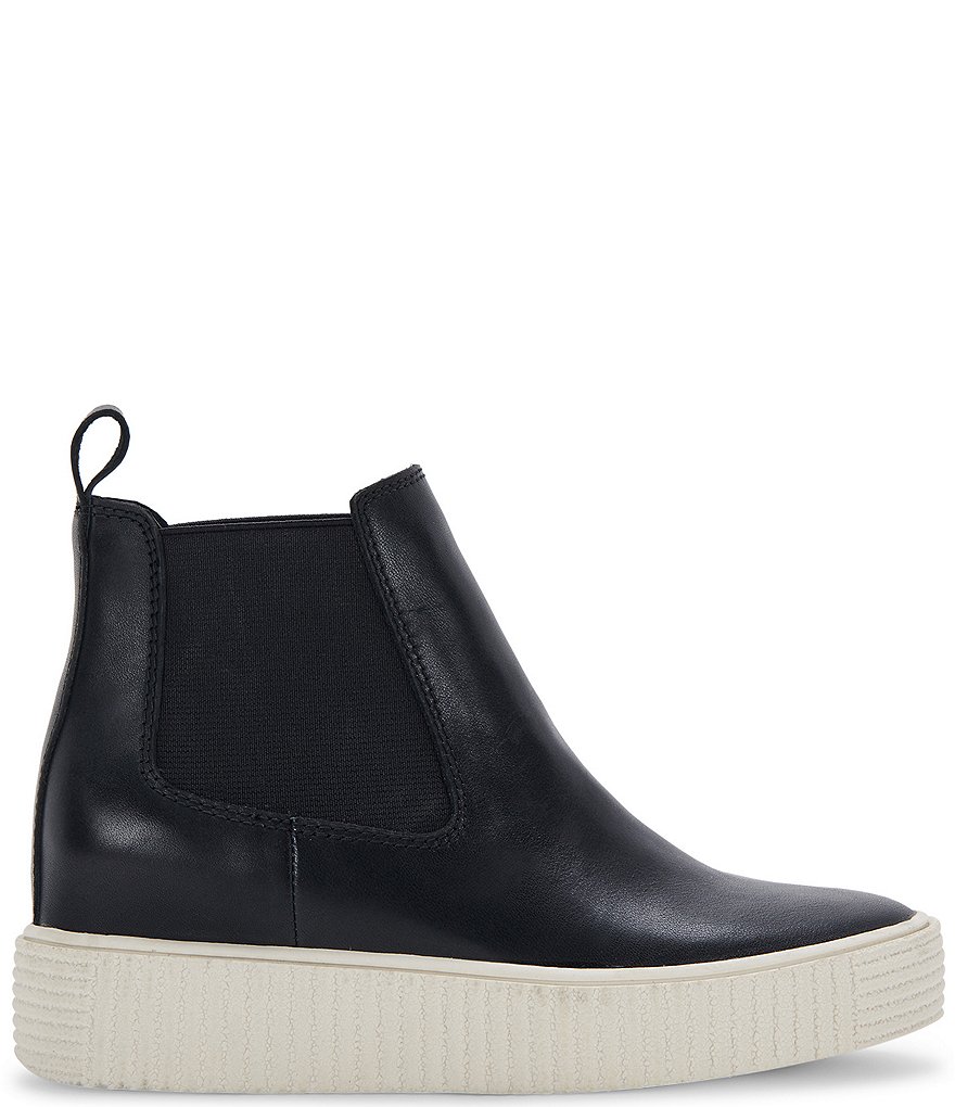 Dolce Vita Cola H2O Leather Water-Repellent High Top Chelsea Sneakers