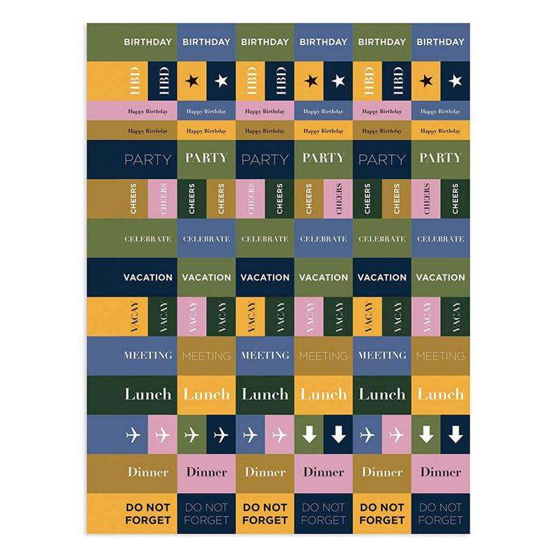 Choose Joy Medium Daily Weekly Monthly July 2020 - June 2021 Planner + Coordinating Planning Stickers