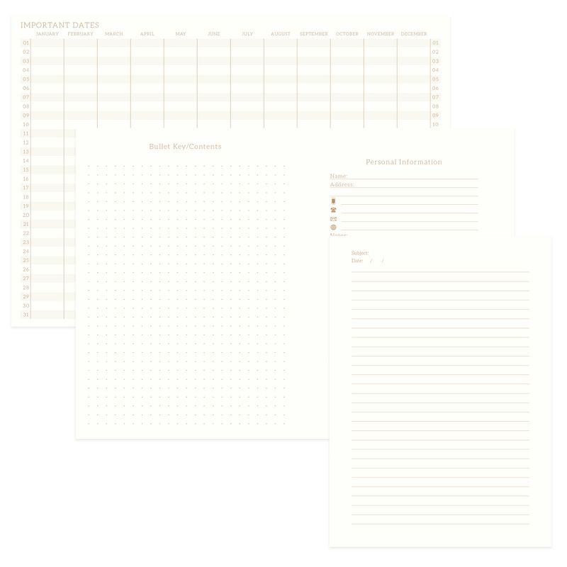 Hardcover Cloth Journal 5" x 7" Acute Red - Designworks