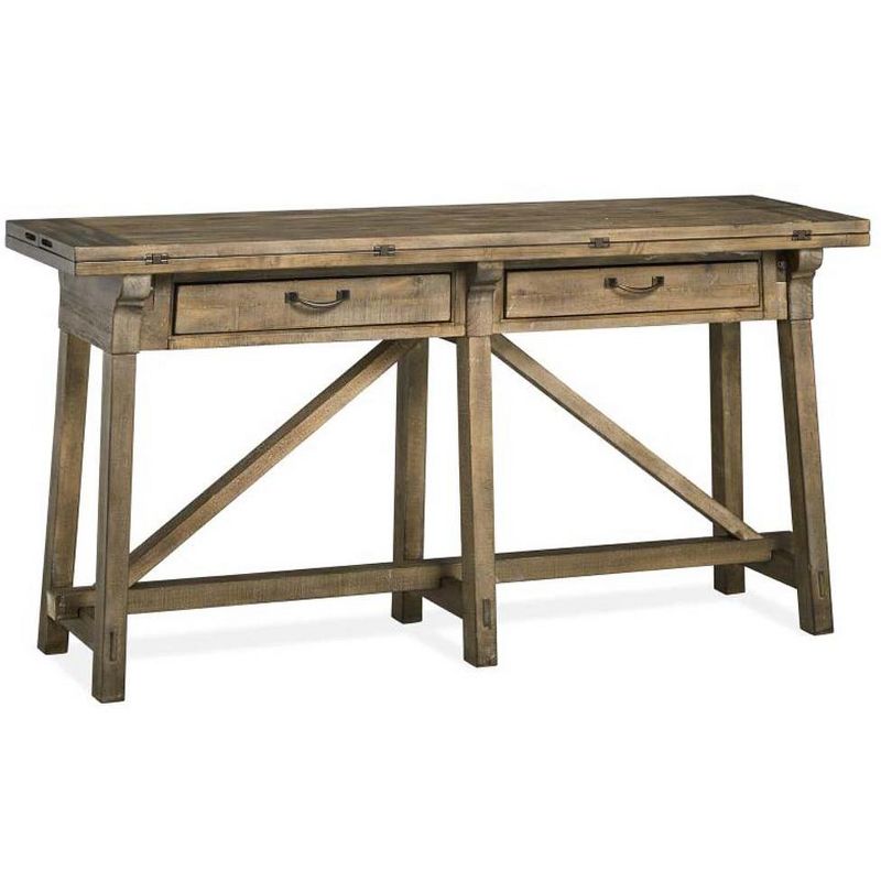 T4597 Bluff Heights Flip Top Sofa Table - Magnussen Home Furnishings