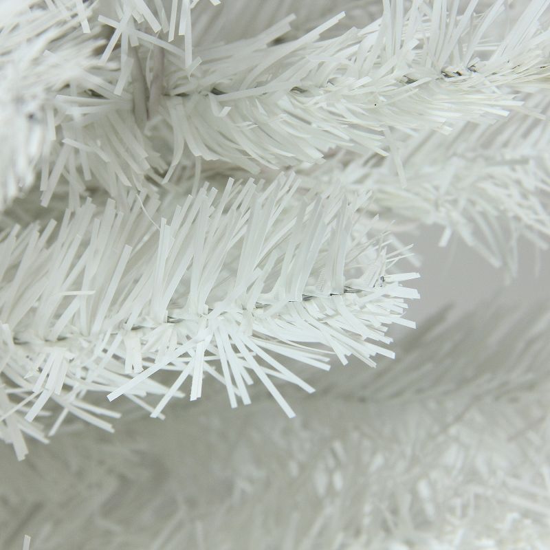 Darice 3' Pre-Lit Snow White Artificial Christmas Tree - Clear Lights