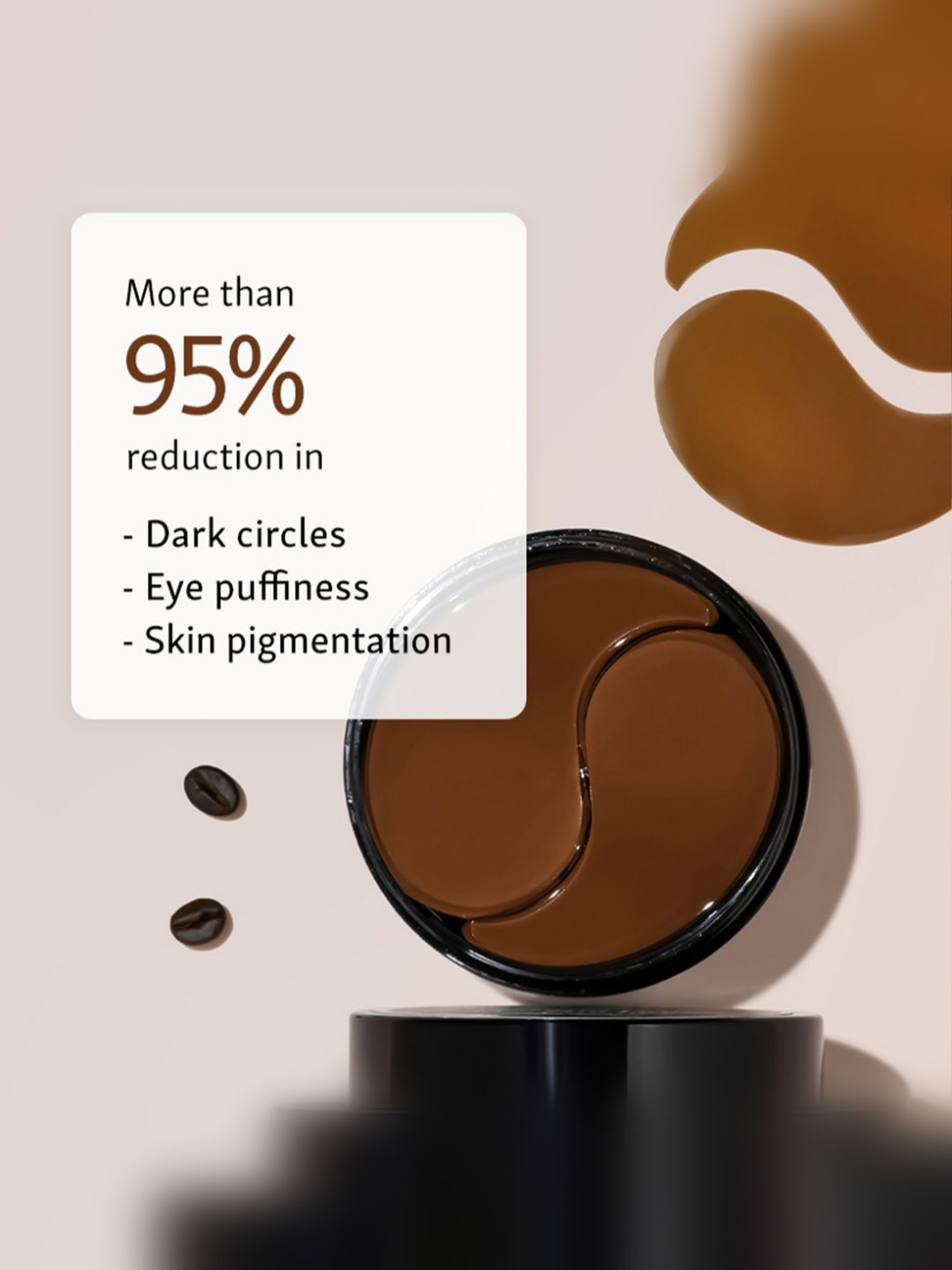 mCaffeine Coffee Hydrogel Under Eye Patches - 30 Pairs