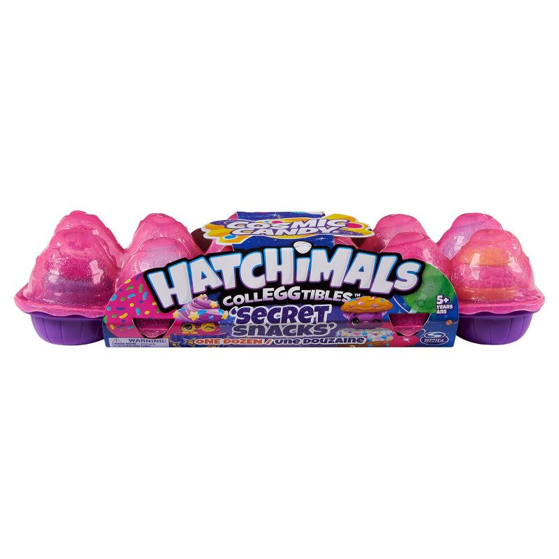 Hatchimals Colleggtibles 12pk Secret Snacks Egg Carton