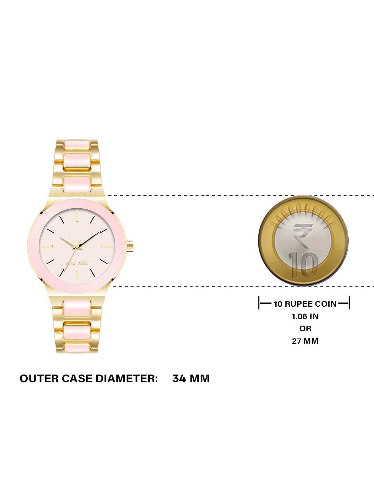 Nine West NW-2908BHGB Analog Watch for Women