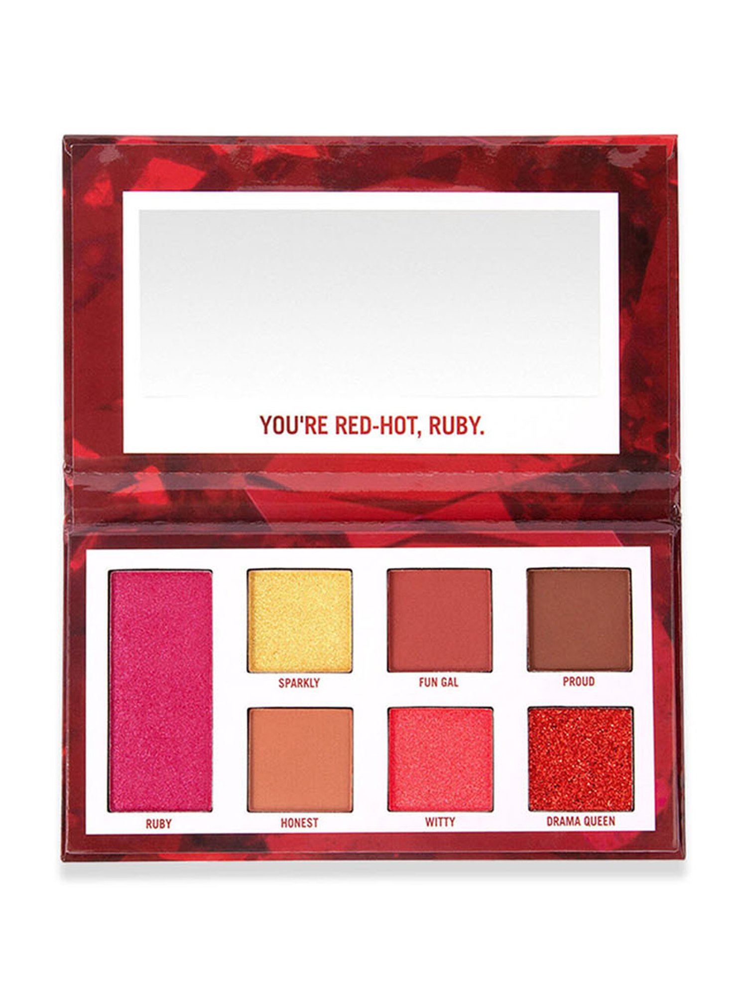 BH Cosmetics 7 Color Shadow Palette Ruby for July - 9 gm