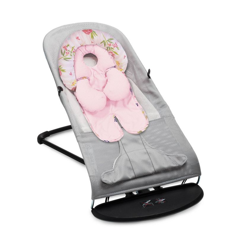 Boppy Head and Neck Support - Pink Stripe Flowers