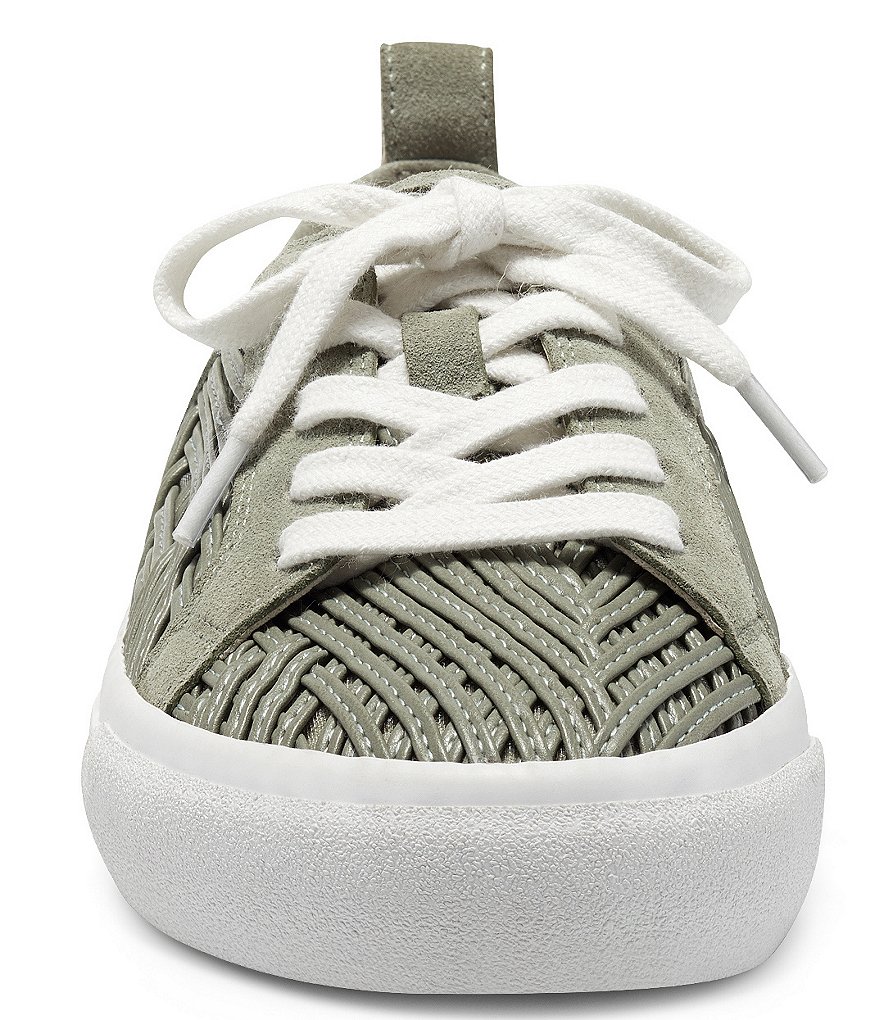 Kendall + Kylie Women's Anthracite Leopard EZORA 2.0 Low Top Lace Up Multi Sneakers