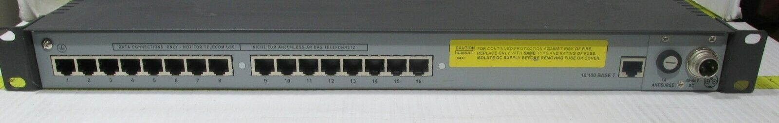 Perle IOLAN+Rack Ethernet Terminal Server Iolan+16RACK/48V