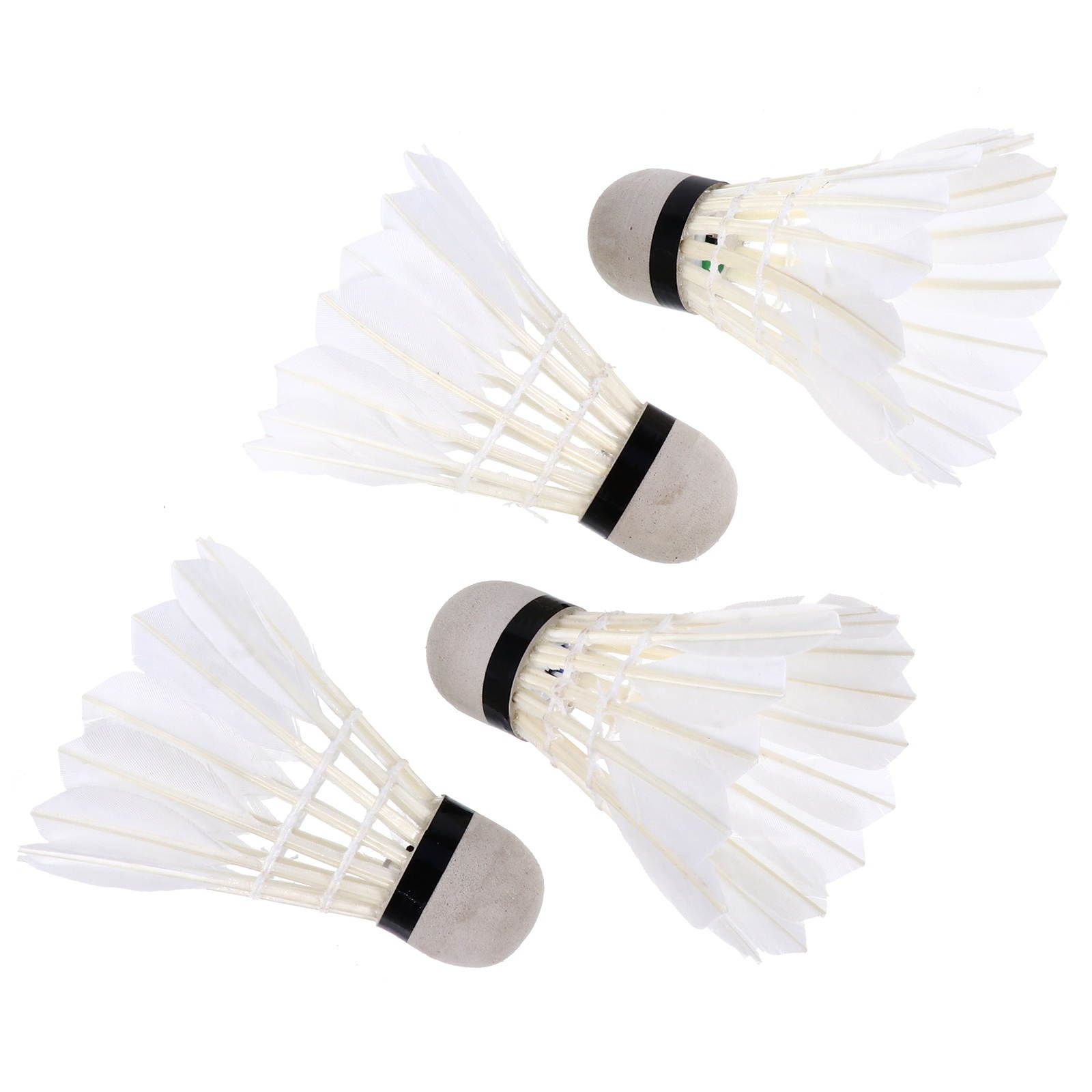 4pcs Practical Glowing Badminton Unique LED Shuttlecocks Training Badminton