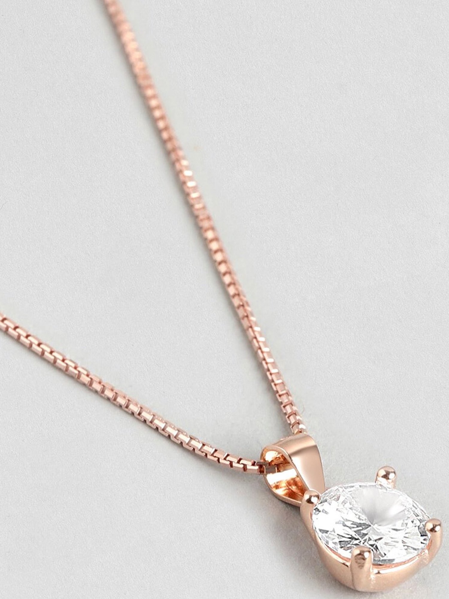 Silberry 925 Silver Solitaire Dream Pendant & Earrings