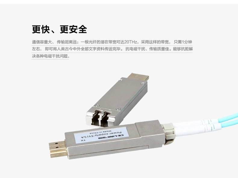 CE-LINK Fiber HDMI extender HDMI single HDMI optical transceiver optical transmitter 1.4 ,UP TO 300 meters