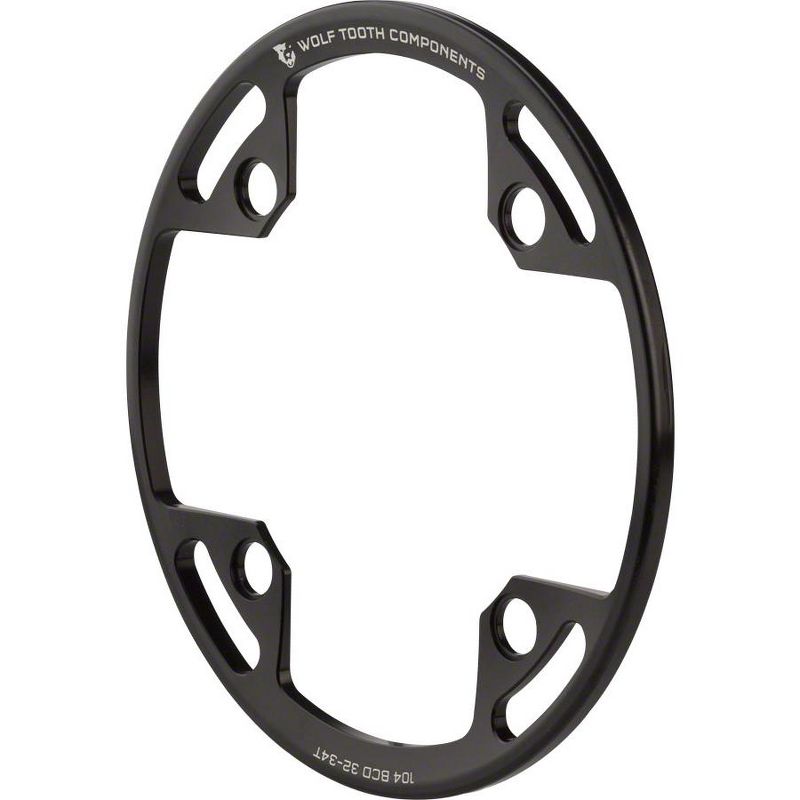 Wolf Tooth Alloy Bashguard 104 BCD Chainring Guard 32-34T