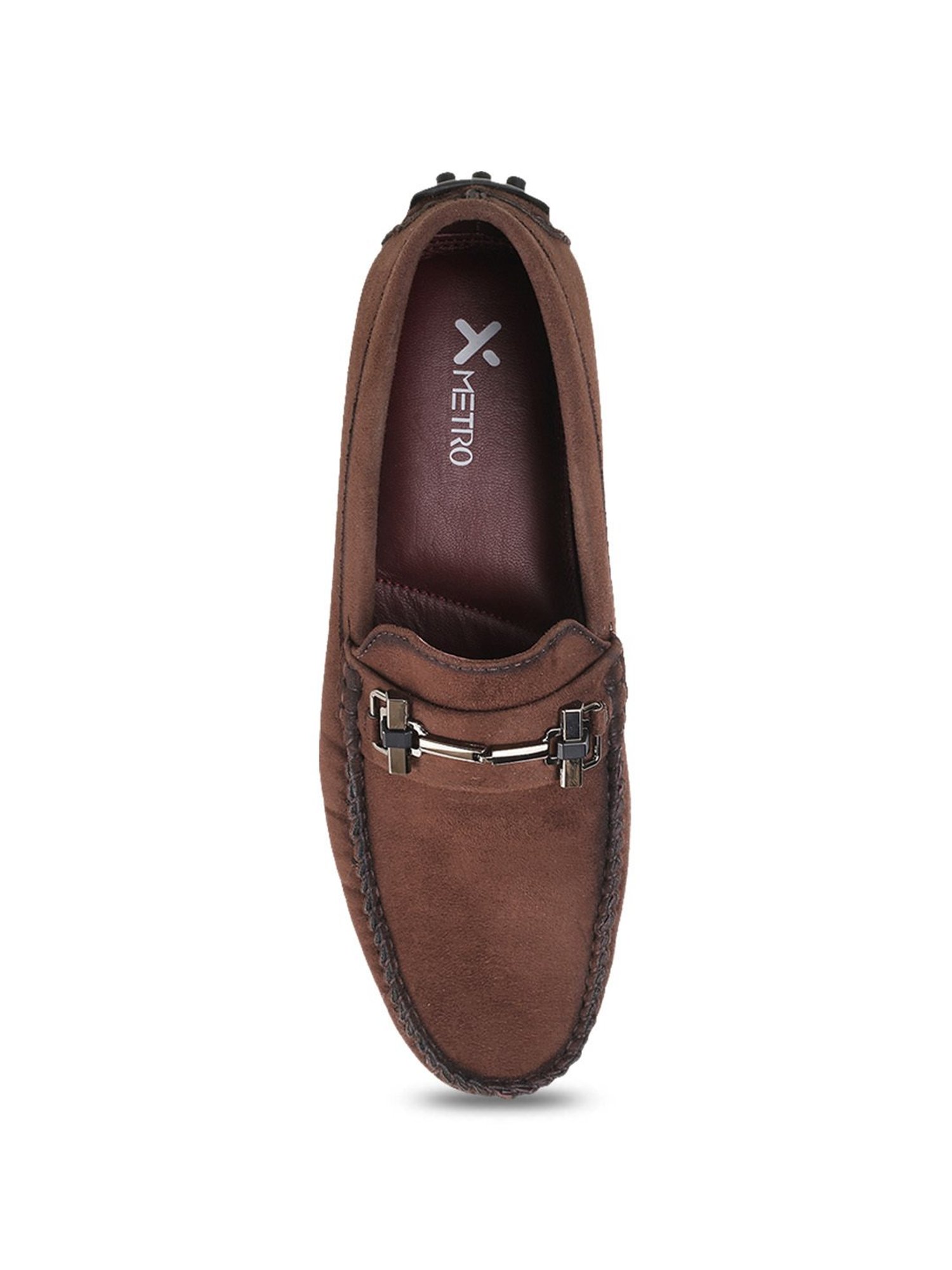 Metro Men's Brown Casual Loafers
