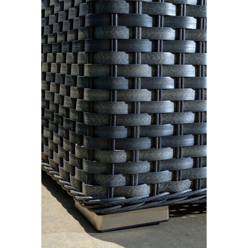 Palisades 4pc All Weather Wicker Seating Set with Coffee Table - Alfresco Home