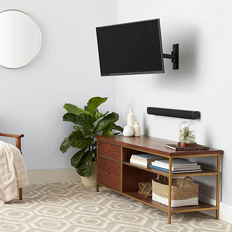 Basics HeavyDuty Full Motion Articulating TV Wall Mount for 12inch to 39inch LED LCD Flat Screen TVs