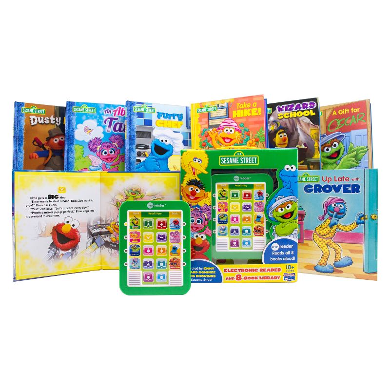 Sesame Street Electronic Me Reader 8-book Boxed Set