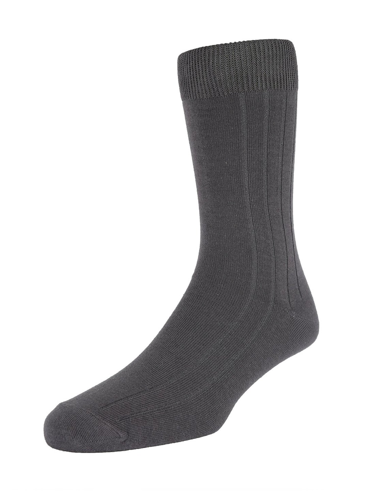 Peter England Dark Grey, Olive & Black Cotton Socks(Pack Of 3)