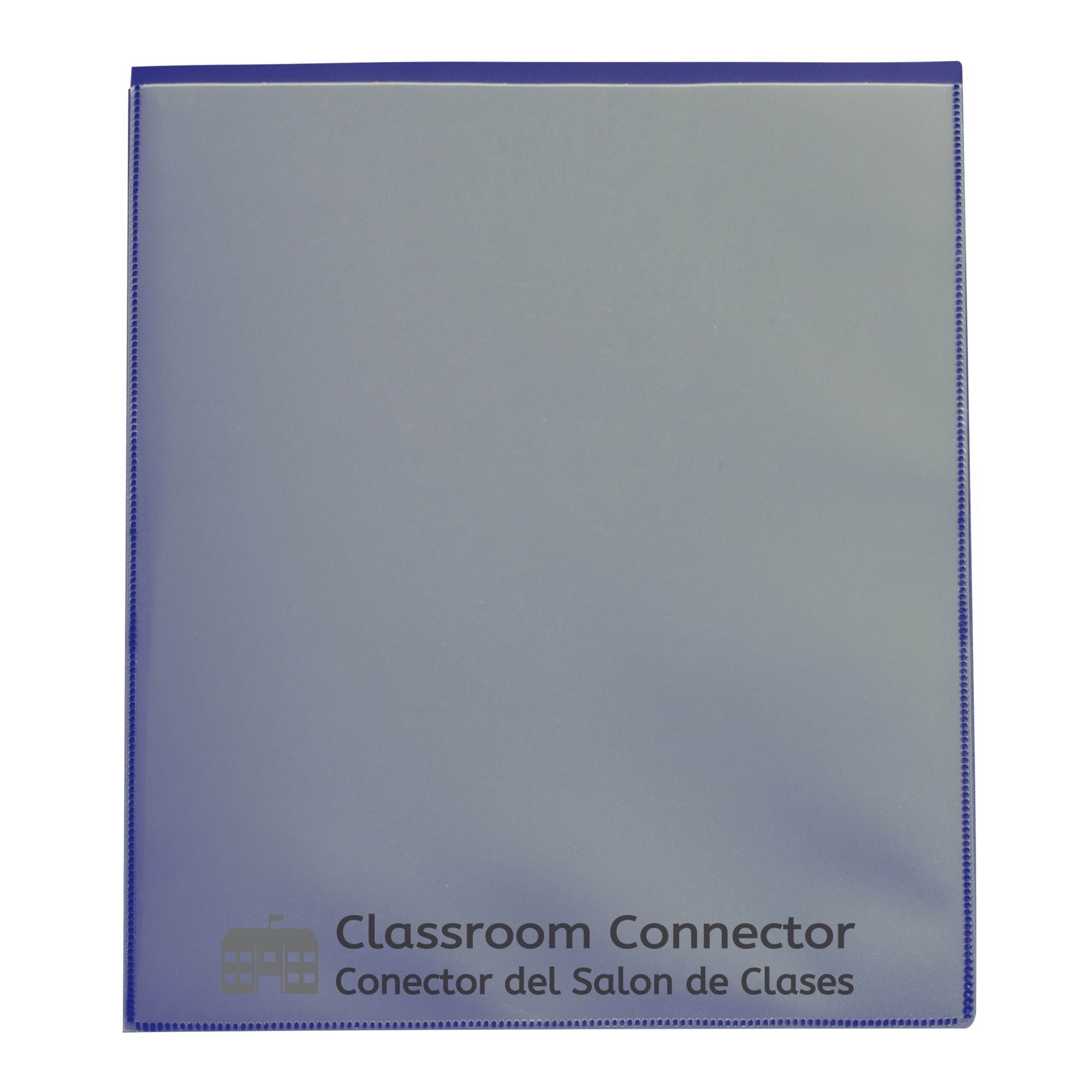 C-Line Classroom Connector Folders 9"x11-3/4" 25/BX Blue 32005