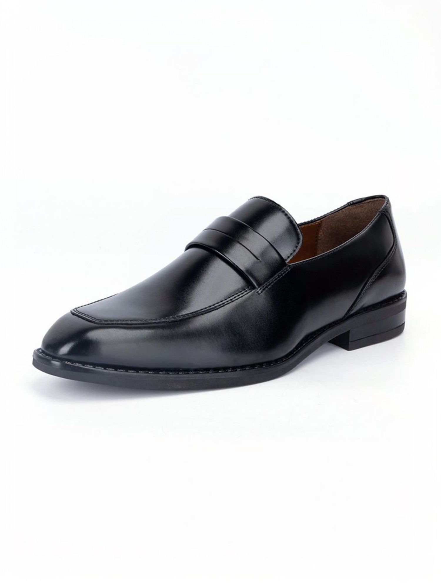 Louis Stitch Men's Jet Black Formal Loafers
