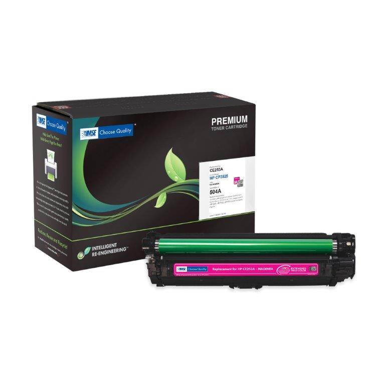 MSE Compatible Yellow Toner Cartridge (Alternative for HP 504A/CE252A)