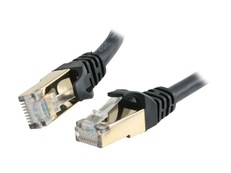 Rosewill RCW-3-CAT7-BK 3 ft. Twisted Pair (S/STP) Networking Cable