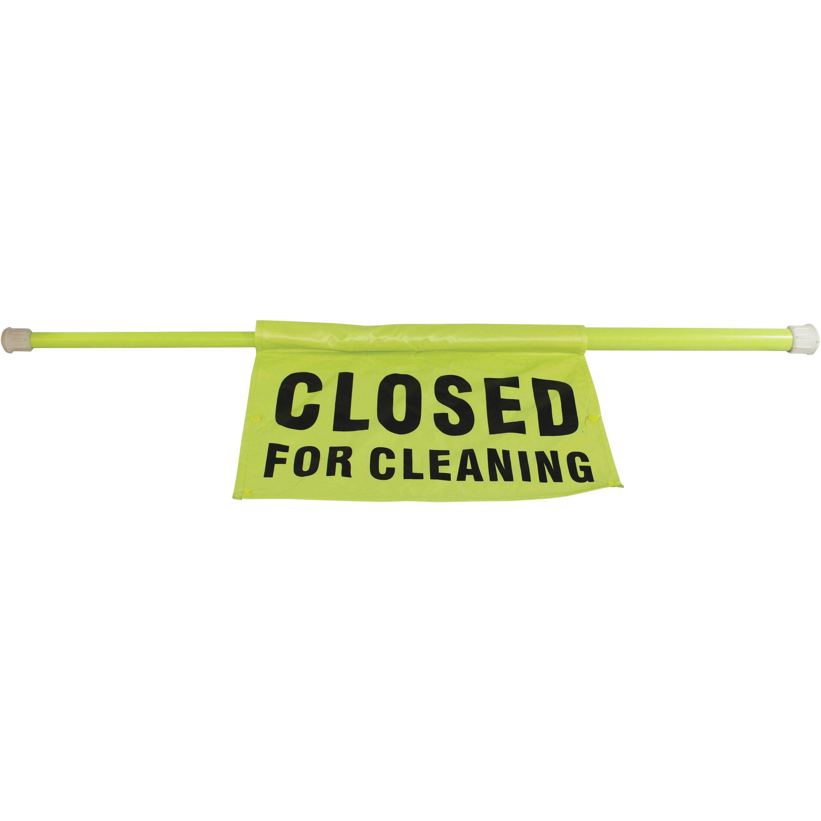 Saftey Pole Closed-For-Cleaning 30-44 6BX/CT GN
