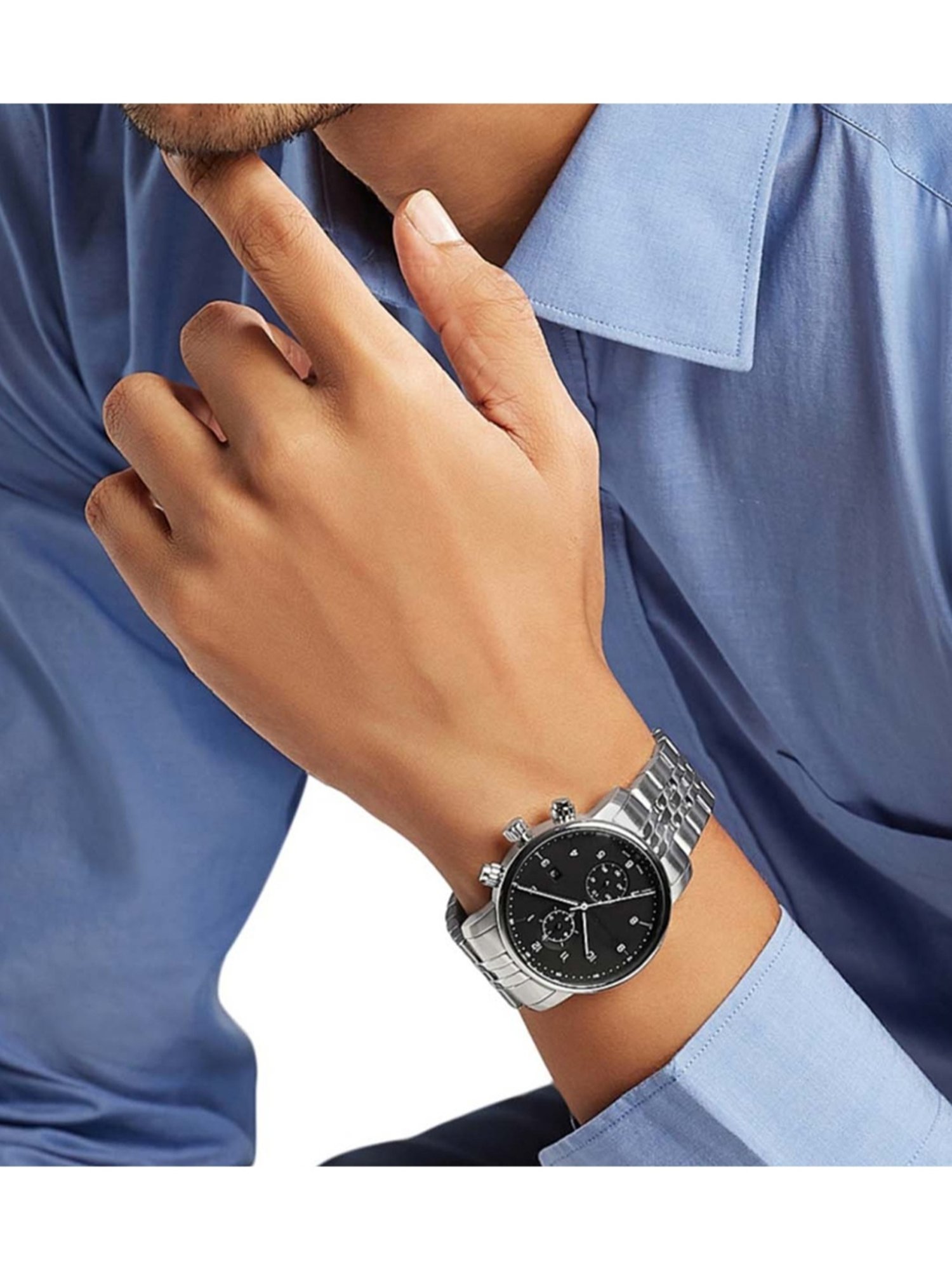 Wenger Swiss Made 01.1743.122 Urban Classic Chrono Analog Watch for Men