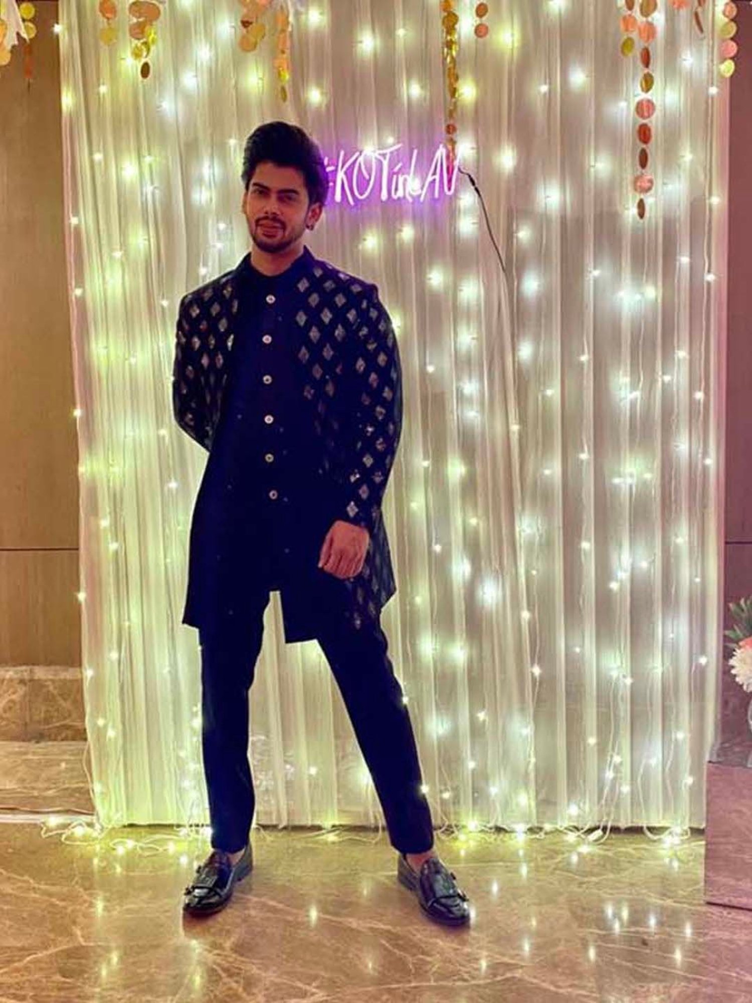 Griffin Men's Black Monk Shoes