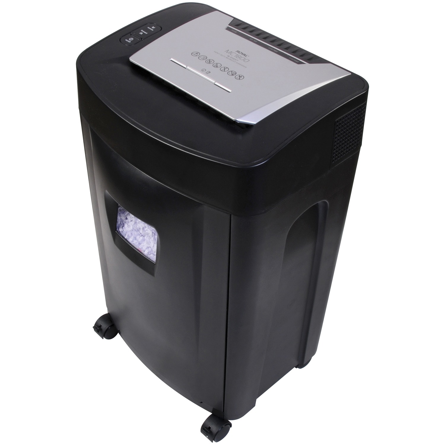 Royal 89178B MC1800 18-Sheet Microcut CD/DVD/Paper Shredder - Black