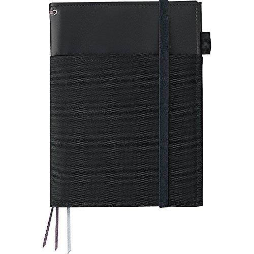 Kokuyo cover notebook systemic ring notebook corresponding A5 tone leather black B ruled 50 sheets Bruno -V685B-D