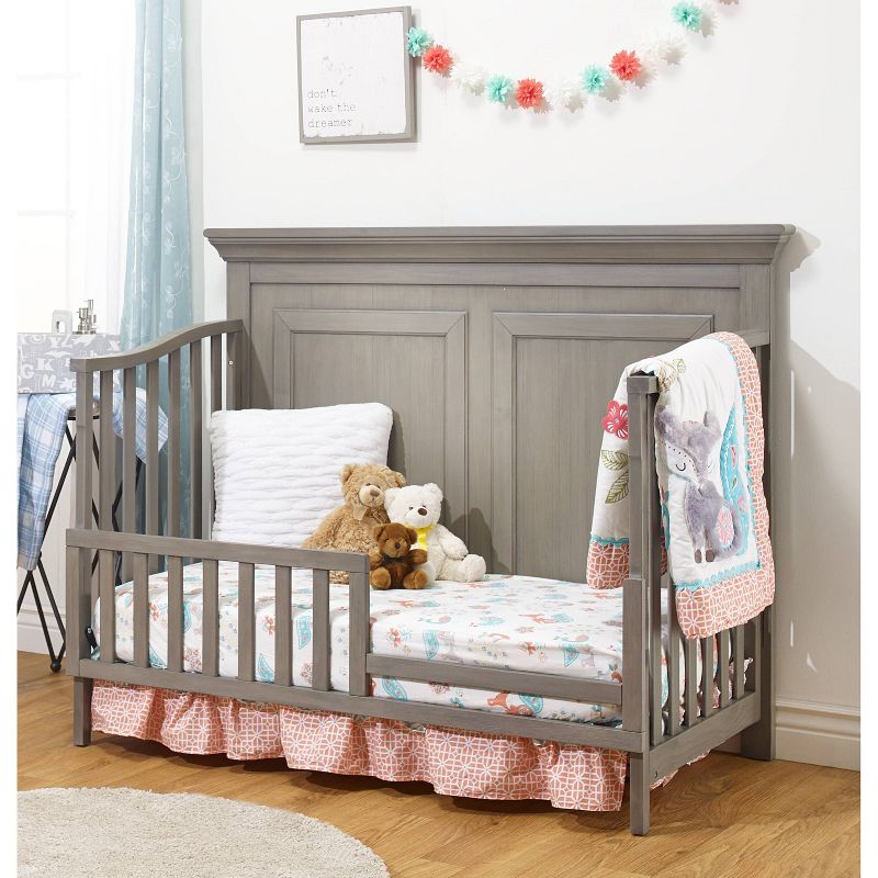 Sorelle 136 Toddler Crib Conversion Rail Heritage Gray