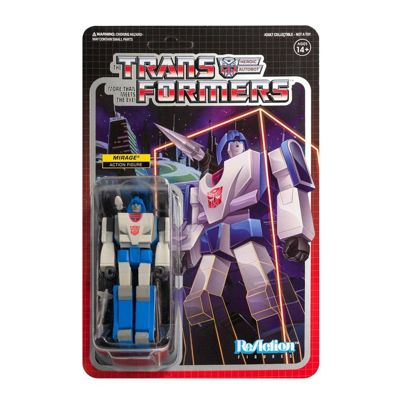 Super7 Transformers ReAction Figure - Mirage