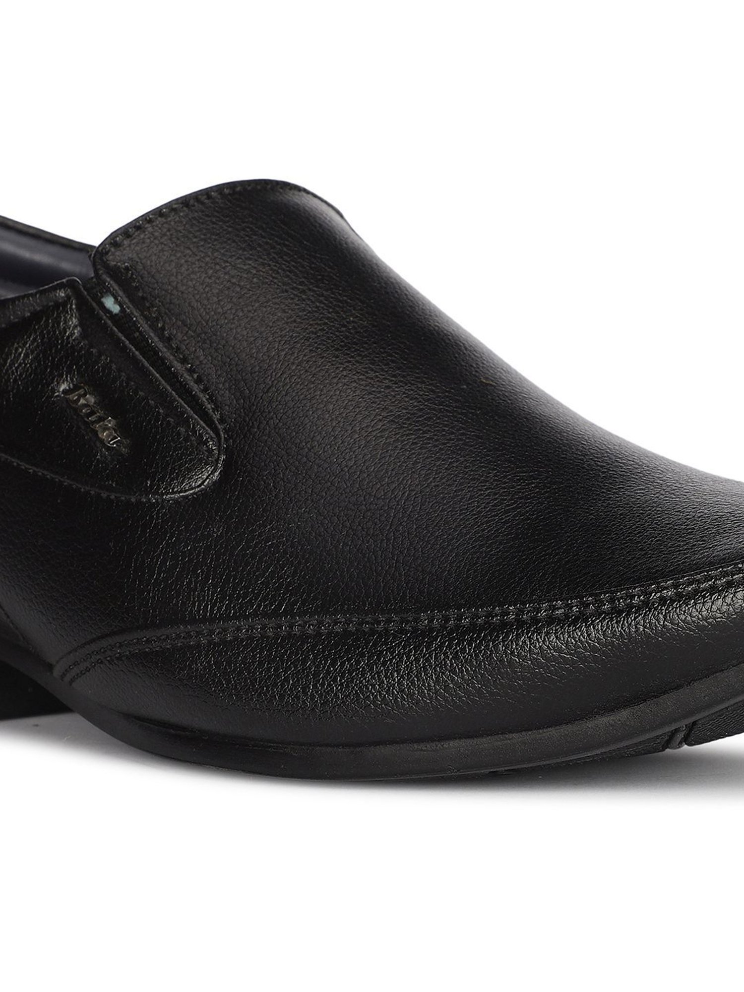 Bata Men's BOSS-ELITE E Black Loafers