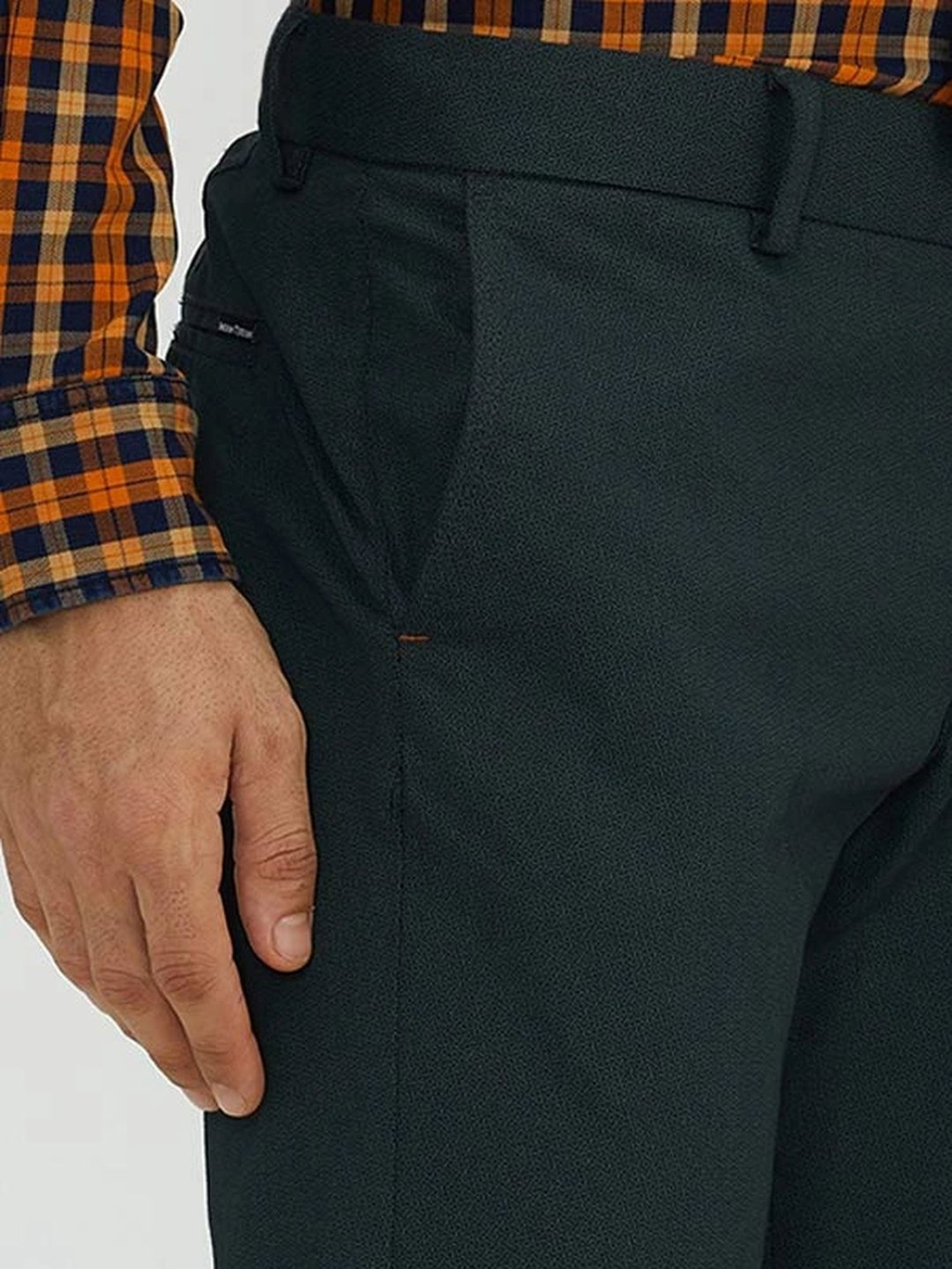 Indian Terrain Pine Slim Fit Trousers