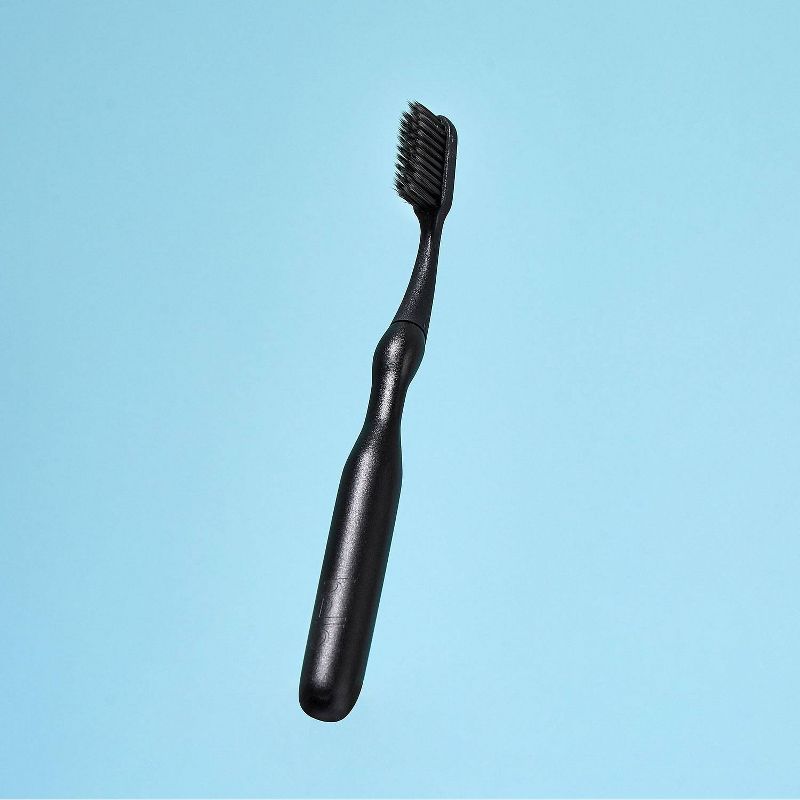 hello Sustainable Toothbrush Head - Black - Trial Size - 2ct