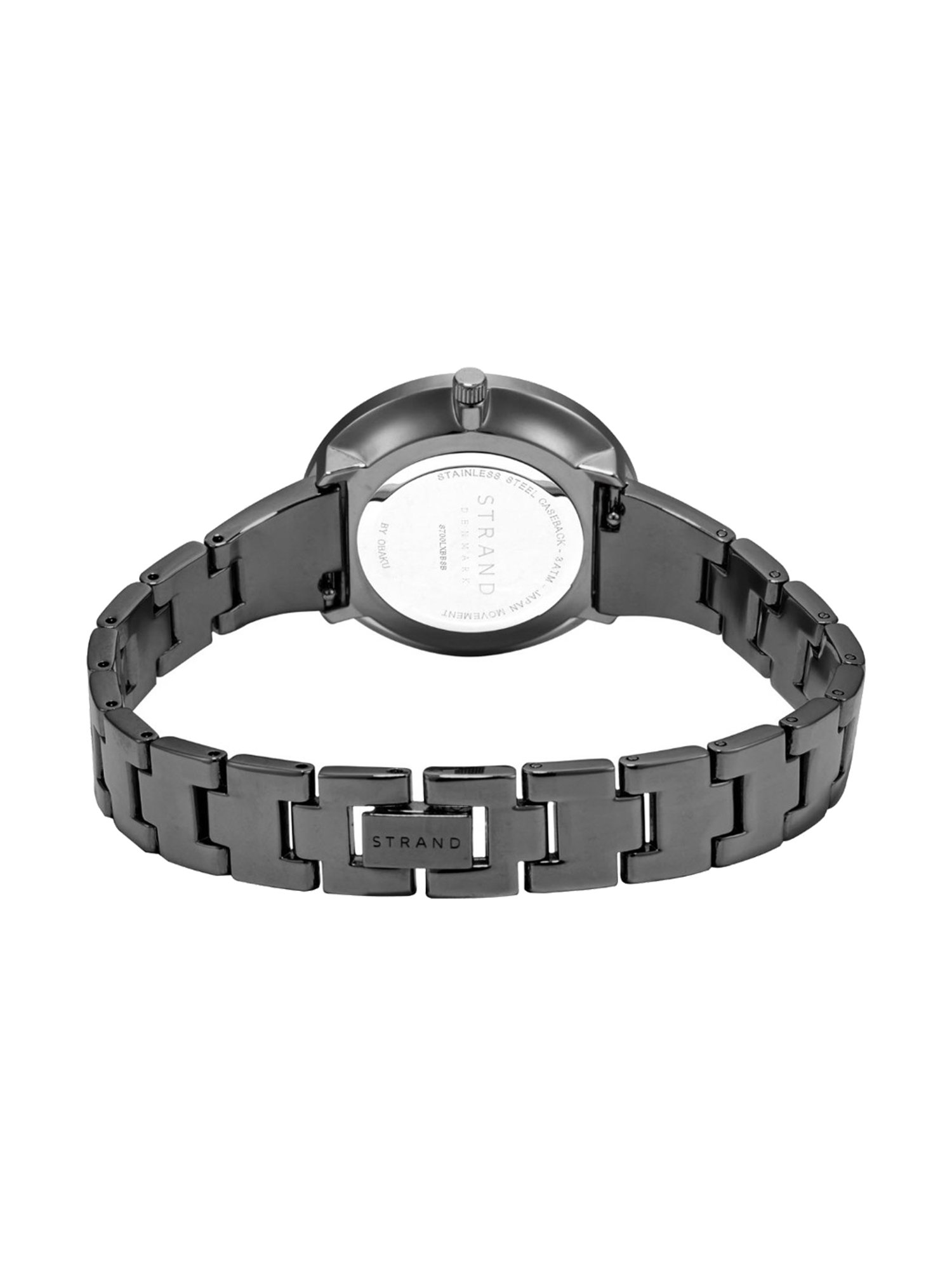 STRAND by Obaku S700LXBBSB Sunset Dark Analog Watch for Women