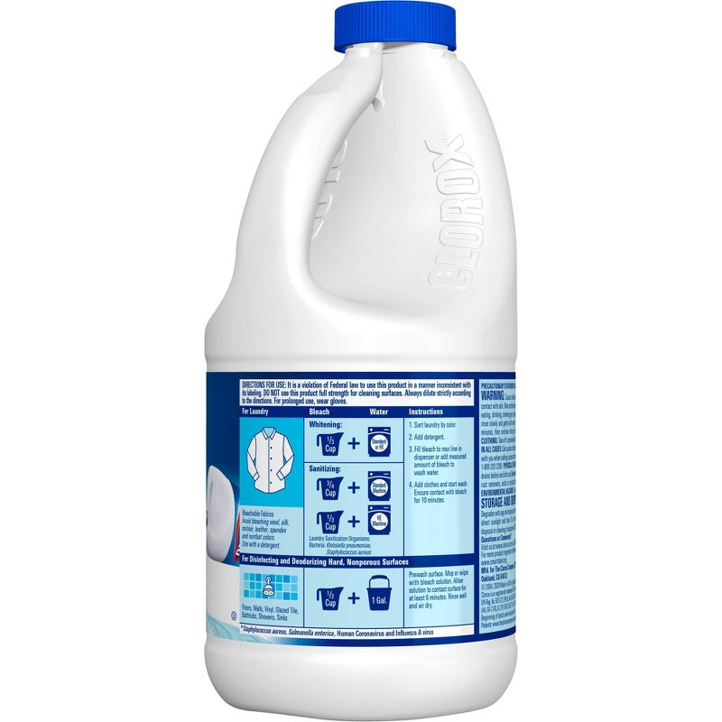 Clorox Splash-Less Liquid Bleach - Regular - 40oz