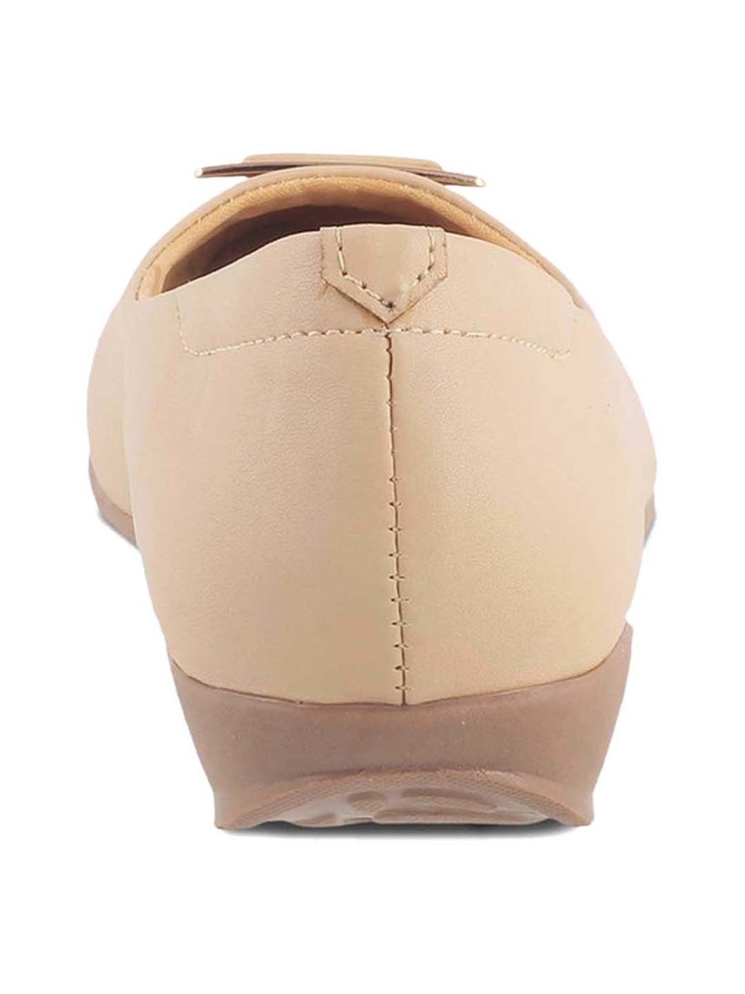 Tresmode Women's Beige Flat Ballets